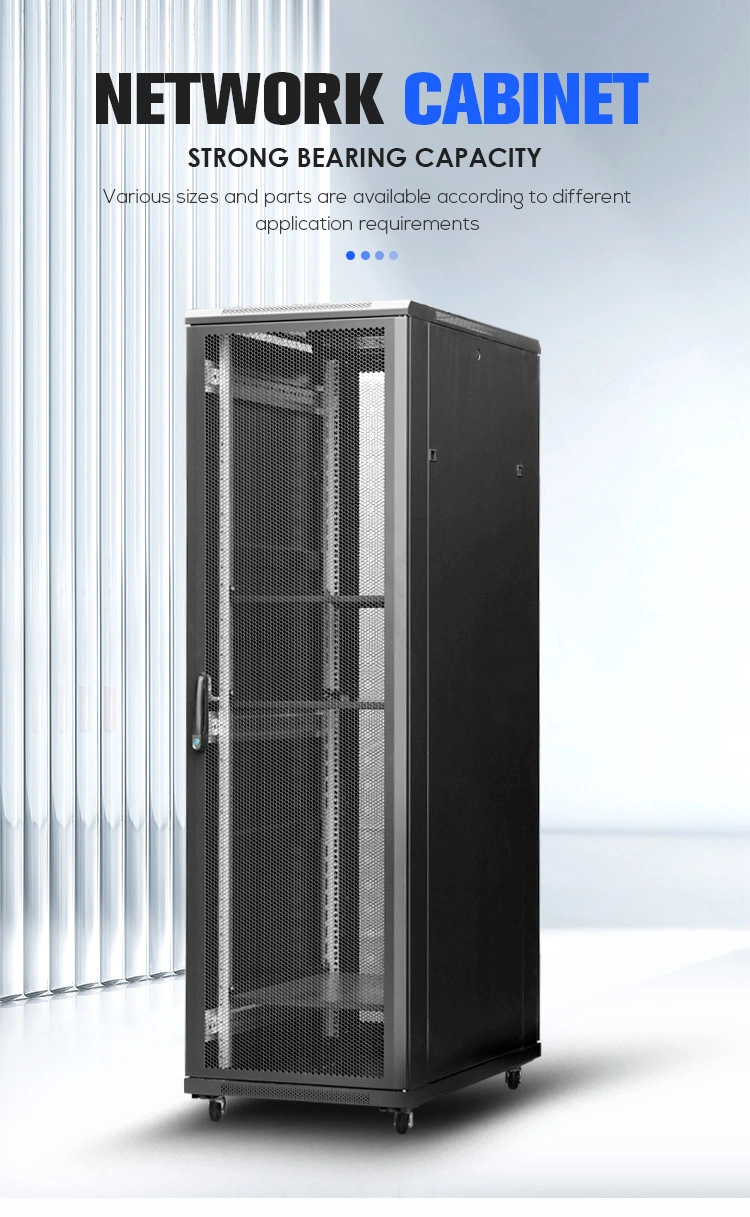 36u Network Cabinet Server Rack Glass Door Mesh Door 600X600mm