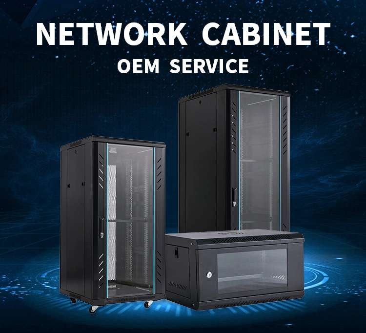 Factory Price Floor Standing Network Equipment 6u Rack Wall Mount Network Cabinet