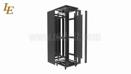 Le Floor Standing SPCC Belüftetes Server-Rack OEM 4u